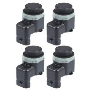 lot 31920 image: uxcell 4 Pcs Car Bumper Reverse Parking Assist Sensor for Range Rover Evoque 2011-2017 NoLR011602 Plastic Metal Rubber Black - Retail $20