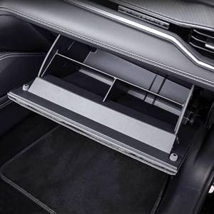 lot 31921 image: Treesiche Car Glove Box Organizer Divider for Mustang 2024 2025,Glove Box Partition Divide Space for 2025 Mustang Gt Accessories,Center Console Organizer ABS Storage Accessories (Not for Mach E) - Retail $8,973
