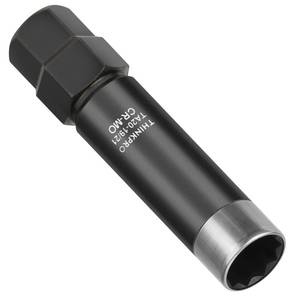 lot 31930 image: 10 Spline Lug Nut Socket,Compatible with Bimecc 10-Spline Lug Nut Key,10 Point Lug Nuts Remover 19mm21mm Hex Drive Wheel Lock Removal Tool Replacement for TA20 1921 - Retail $13