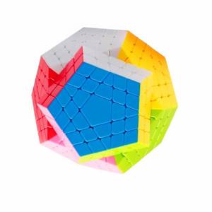 lot 32735 image: Cuberspeed Shengshou gigaminx v2 Speed Cube stickerless 5x5 Layer Magic Cube Gigaminx Speed Cube 5x5 Cube - Retail $23