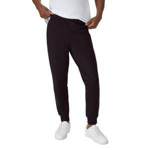 lot 32737 image: Hanes Originals Cotton Joggers, Jersey Sweatpants for Men with Pockets, 30 Inseam, Black look like large - Retail $17