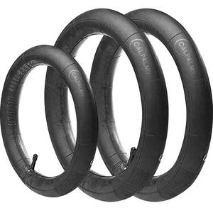 lot 32759 image: CALPALMY 16 Back and 12.5 Front (21) Stroller Wheel Replacement Inner Tubes, Compatible with BoB Stroller Tire Tube Revolution SEProFlexSUIronman, Made from BPALatex Free Premium Butyl Rubber - Retail $13