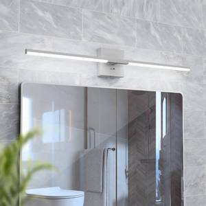 lot 32763 image: Veriligt Vanity Lights 32 inch, 4-Level Brightness Built-in Dimmer, 18.5W Dimmable 5CCT Bathroom Light Fixtures Over Mirror, Baked Matte Grey Vanity Lights for Bathroom Mirror Bedroom-FCC & ETL - Retail $75