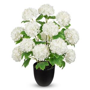 lot 32781 image: DILATATA Artificial Hydrangea Plant in Pot, 13 Heads Full Bloom Faux Hydrangea Flowers, Realistic White Potted Hydrangeas for Home Decor, Table Centerpiece, Office Desk,Indoor Hydrangea Flower Plants - Retail $39