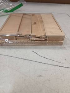 lot 33474 image: 112 Scale Rack Dollhouse Accessories Book Shelf Miniature Furniture 4 Tier Bookcase Storage Shelf Shooting Props Desktop Decor (L) no hardware  see photos  - Retail $16