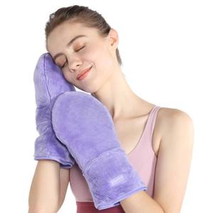 lot 45396 image: SuzziPad Heated Gloves for Fatigue Soothing, Microwavable Glove for Women to Reduce Discomfort, Washable Hands Warmers, Hand Heating Pad Item for Elderly, Microwave Moist Pads for Heat Compress - Retail $21