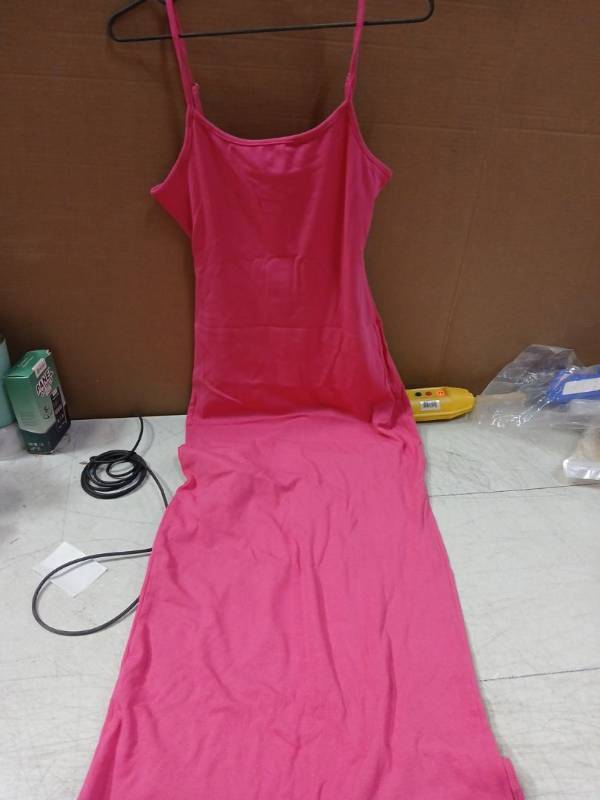 lot 42026 image: Pink Ribbed Bodycon Dress Size Medium - Retail $8