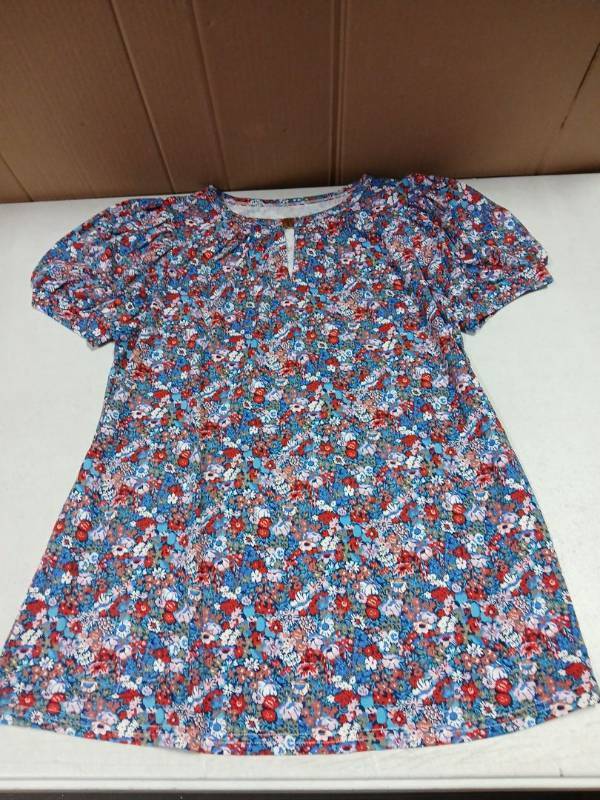 lot 27595 image: Womens Floral Tunic Blouse XL