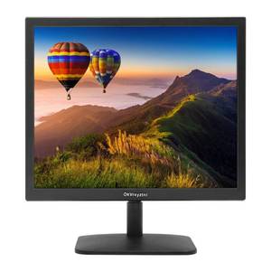 lot 5043 image: OkVrxyztnl 17 Monitor 1280 X 1024 with 45% sRGB Color Correction and 54 Aspect Ratio, 75 Hz, VESA Mountable, LED Monitor for PC, Laptop and Computer VGA, HDMI, TN Panel - Retail $70