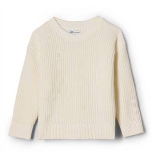 lot 4015 image: Amazon Essentials Baby Boys Cotton Pullover Sweater, Ivory, Newborn - Retail $18