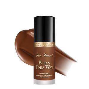lot 4018 image: Too Faced Born This Way Natural Finish Longwear Liquid Foundation  Medium-To-Full Coverage  Hydrating  Oil Free, 1.01 fl. oz. - Retail $48