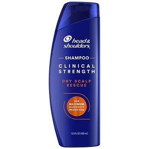 lot 4035 image: Head & Shoulders Clinical Strength Dry Scalp Rescue Herb Floral Shampoo - 13.5 fl oz For All Hair Types, Liquid Form, Daily Use - Retail $14