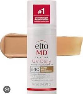 lot 4059 image: EltaMD UV Daily Tinted SPF 40 Face Sunscreen - 1.7 oz - Retail $25