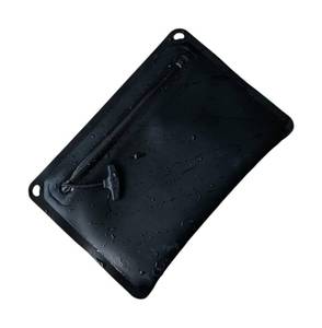 lot 4072 image: CHERRY CHICK IPX8 Waterproof Tactical EDC Pouch - Large Phone  Passport  Wallet Compatible, Rugged Military-Style Dry Bag with Belt Loop &amp Attachment Grommet Black - Retail $23