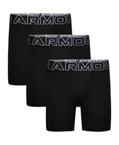 lot 4090 image: Under Armour Boys Multipack Performance Tech Boxer Brief, Lightweight & Smooth Stretch Fit, Solid Black, Medium - Retail $17