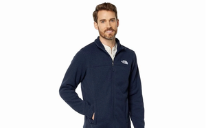 lot 4093 image: The North Face Mens Tsillan Full Zip Jacket, Summit Navy Heather, Small - Retail $100