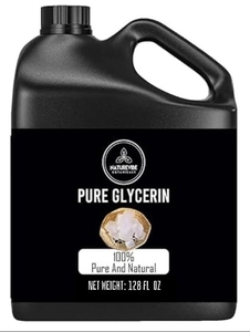 lot 4106 image: Pure Glycerin 128 FL OZ Natural Body Oil - Retail $25