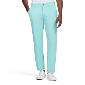 lot 4130 image: Izod Mens Performance Stretch Straight Fit Flat Front Chino Pant, Limpet Shell, 40 - Retail $24
