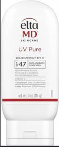 lot 4155 image: EltaMD UV Pure Face and Body Sunscreen SPF 47 - Retail $25
