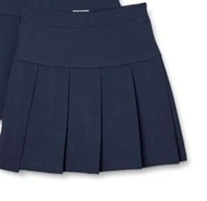 lot 4201 image: Amazon Essentials Girls School Uniform Pleated Skort, Navy, XX-Large - Retail $32