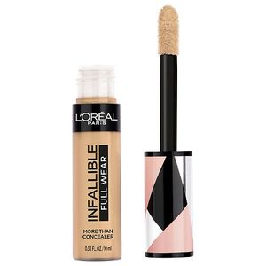 lot 4226 image: LOreal Paris Infallible Full Wear, Full Coverage, Waterproof Concealer - 375 Latte - 0.33 fl oz - Retail $31