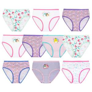 lot 4254 image: Squishmallows Underwear Panties and Shorts with Cam the Calico, Lola & MORE in Sizes 10 - Retail $16