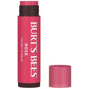 lot 4263 image: 2 PK Burt s Bees 100% Natural Tinted Lip Balm  Rose with Shea Butter &amp Botanical Waxes&nbsp