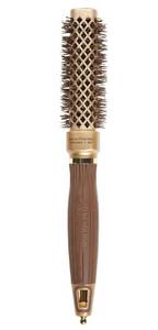 lot 108 image: Olivia Garden NanoThermic Ceramic  Ion Square Shaper Thermal Hair Brush - Not Electrical - Professional Blowout Brush for Normal to Thick Hair - 1-Diameter Barrel - NT-S20 - Retail $30