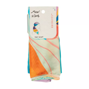 lot 109 image: Goody x Morgan Harper Nichols Satin Hair Scarf - Retail $18