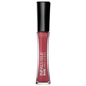 lot 138 image: L Oreal Paris Infallible 8 Hour Pro Hydrating Lip Gloss  Bloom - Retail $8