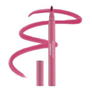 lot 4374 image: Covergirl Outlast Lipstain, 62 Blushed Mauve, Smooth Application, Precise Pen-Like Tip, Transfer-Proof, Satin Stained Finish, Vegan Formula, 0.06oz - Retail $9