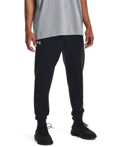 lot 4378 image: Under Armour Mens Rival Fleece Joggers, (001) Black   Large - Retail $50