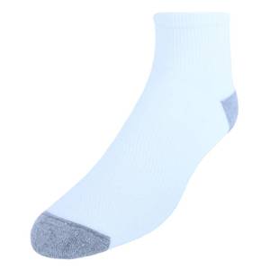 lot 4407 image: Hanes mens X-temp Lightweight Ankle Socks, 12-pair Pack Casual Sock, White, 6 12 US - Retail $16