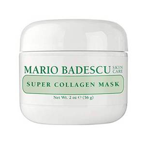 lot 4435 image: Mario Badescu Super Collagen Mask, Clay Mask Face Skin Care Ideal for Combination, Dry or Sensitive Skin, Pore Minimizer with Hydrating Collagen and Purifying Kaolin Clay, 2 Oz - Retail $14