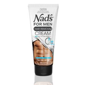 lot 4448 image: Nads For Men Hair Removal Cream, Painless Hair Removal For Men, Soothing Depilatory Cream For Unwanted Coarse Male Body Hair, 6.8 Fl Oz