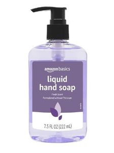 lot 4452 image: Amazon Basics Original Fresh Liquid Hand Soap with Moisturizers, 7.5 Fl Oz&nbsp