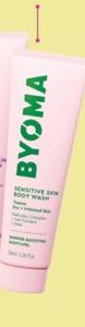 lot 4499 image: BYOMA Sensitive Skin Body Wash  3.38 Fl Oz Travel Size&nbsp