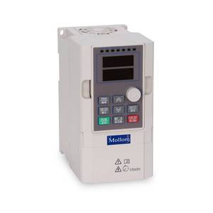 MOLLOM VFD 220V 4KW 5HP 16A Single or Three Phase Input to 3 Phase 0-3000Hz Output Variable Frequency Drive Control Inverter for Spindle Motor CNC Speed Control - Retail: $150