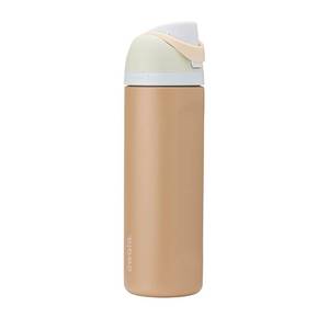 lot 178 image: Owala FreeSip Insulated Stainless Steel Water Bottle with Straw for Sports and Travel, BPA-Free Sports Water Bottle, 24 oz, MintBrown, Muddy Buddy - Retail $30