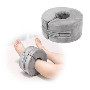 lot 264 image: Zelen Foot Elevation Pillow Ankle Wedge Heel Elevator Cushion Foot Support Pillow Medical Ankle Cushion for Foot Pressure Bed Sore Ulcer Sleeping Leg Rest Elevated Support Foam (Medium, 1 PCS) - Retail $28
