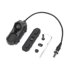 lot 285 image: NECARL ModButton Remote Pressure Switch, Dual Function Weapon Light Switch with SF Plug for M300M600 Tactical Flashlights, Fit for 20mm Picatinny Mlok Keymod Rail - Retail $26