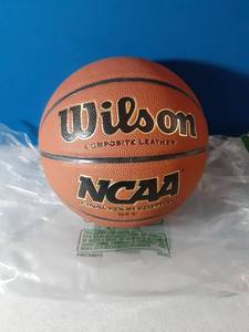 lot 301 image: Wilson NCAA Final Four Edition Composite Leather Basketball - Retail $25