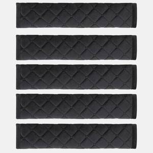 lot 307 image: GAOLAOSY 5PCS Extra Long Car Seat Belt Cover Pads, Soft Breathable Auto Seat Shoulder Strap Pad for Protecting Neck, Vehicle Interior Seatbelt Protector Accessories for Most Cars (Black) - Retail $9