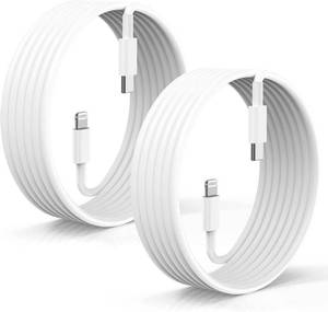 lot 308 image: Citelect 2 Pack for Apple iPhone 14 Fast Charger Cable 10ft Apple MFi Certified, USB Type C to Lightning Cable 10 Foot Apple iPhone Charging Cord for Apple iPhone 13 12 11 Pro XR XS Plus - Retail $16