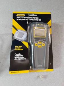 lot 325 image: General Pinless Moisture Meter Digital Handheld Tool - Retail $25