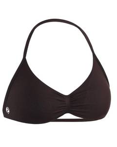 lot 335 image: AUROLA Influence Strappy Bra Sports Bras for Women, Backless Padded Impact Strappy Bra for Workout Gym Yoga with Removable Cups,Coffee,M - Retail $25