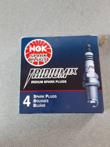 lot 342 image: NGK Iridium IX Spark Plugs Set of 4 - Retail $25
