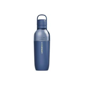 lot 345 image: Missing Lid sodastream� Fizz & Go Easy Mix Carbonating Bottle - Storm, 23.7 Fl Oz - Retail $26
