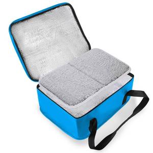 lot 377 image: Bodaon Insulated Casserole Carrier Bag, Fits 9x13 and 11x15 Inch Baking Dish with Lid, Casserole Carriers for Hot or Cold Food for Transport (Black) - Retail $12