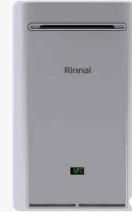 Rinnai 160,000 BTU Water Heater Tankless Natural Gas Non-Condensing Outdoor re160en - Retail: $893